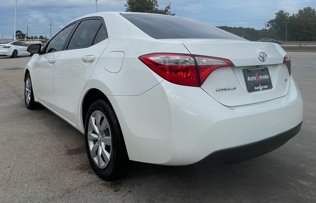 2014 Toyota Corolla L White at DeMontrond Mazda