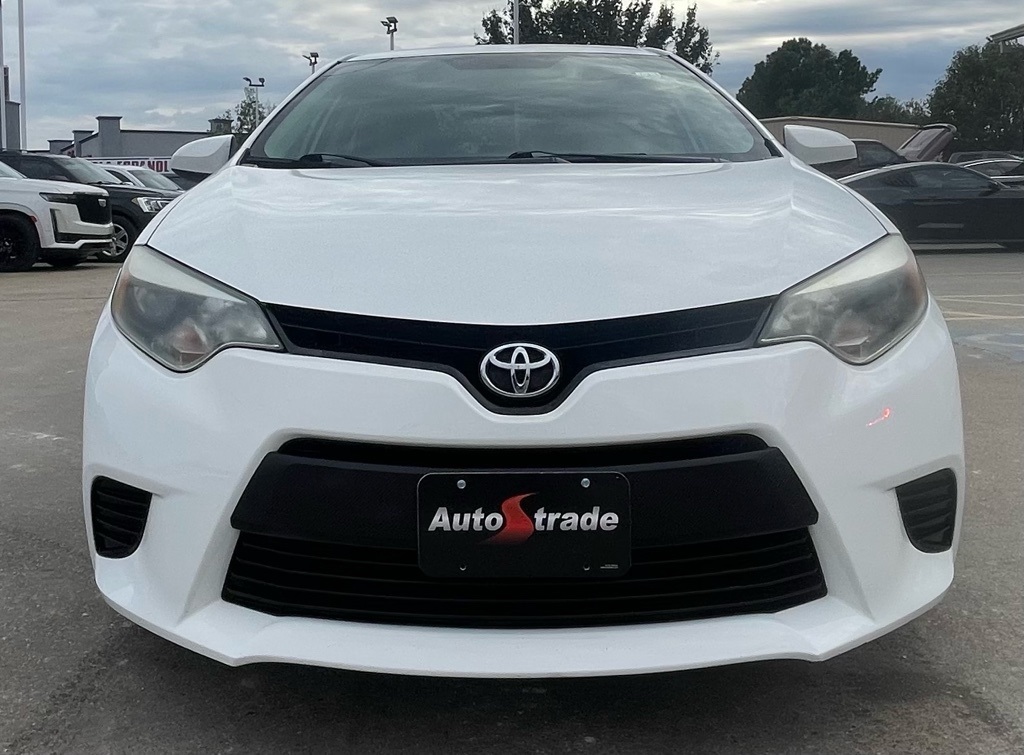 2014 Toyota Corolla L White at DeMontrond Mazda