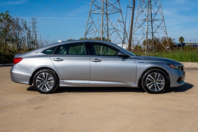 2022 Honda Accord Hybrid EX-L Silver at Durrett Motor Company