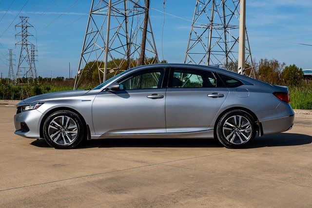 2022 Honda Accord Hybrid EX-L Silver at Durrett Motor Company