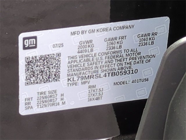 2026 Chevrolet TrailBlazer LT for sale at PATRIOT CHEVROLET OF LIMERICK