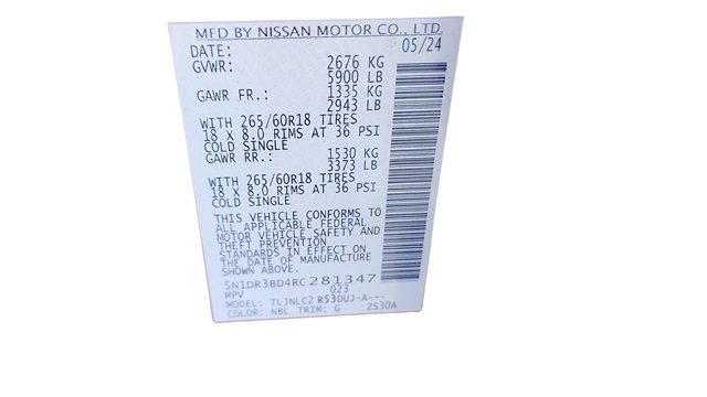 2024 Nissan Pathfinder