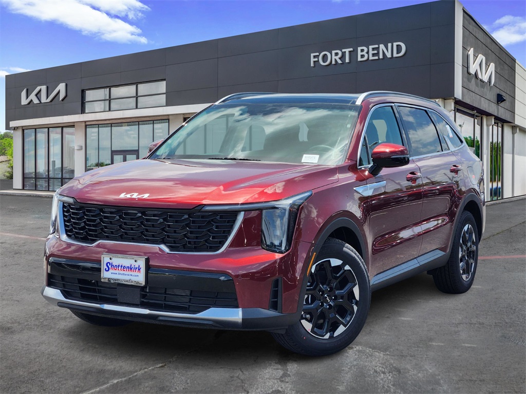 2025 Kia Sorento S Red at Shottenkirk Kia Fort Bend
