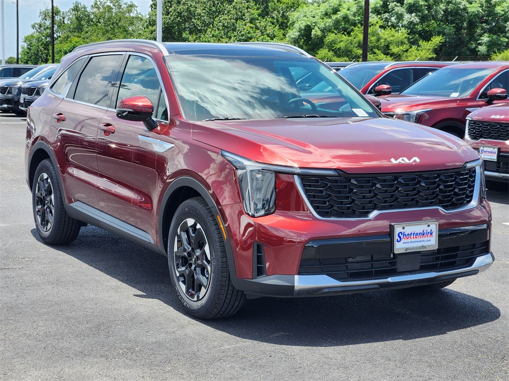 2025 Kia Sorento S Red at Shottenkirk Kia Fort Bend