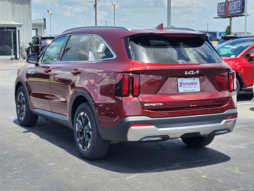 2025 Kia Sorento S Red at Shottenkirk Kia Fort Bend