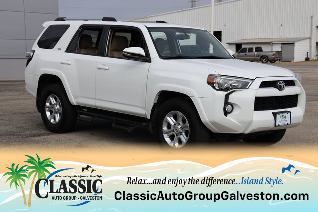 2019 Toyota 4Runner SR5 Premium White at Mac Haik CDJR North Houston