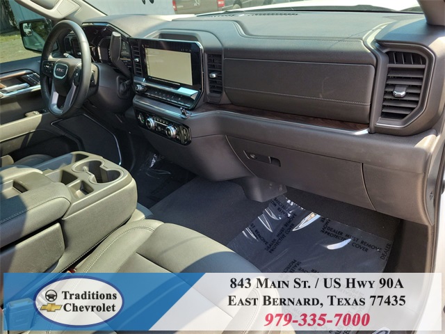 2024 GMC Sierra 1500 SLT White at Cook Ford