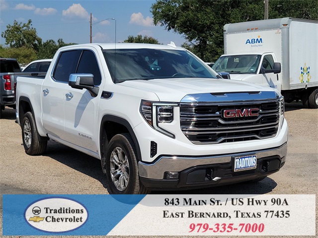 2024 GMC Sierra 1500 SLT White at Cook Ford