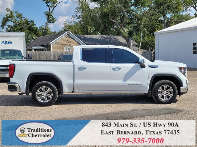 2024 GMC Sierra 1500 SLT White at Cook Ford