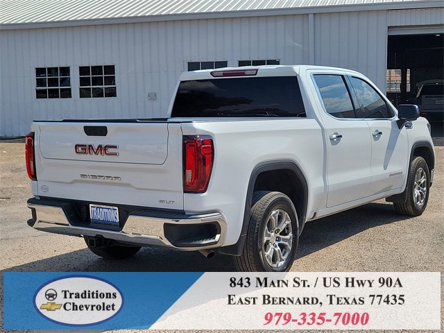 2024 GMC Sierra 1500 SLT White at Cook Ford