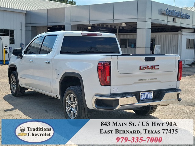 2024 GMC Sierra 1500 SLT White at Cook Ford