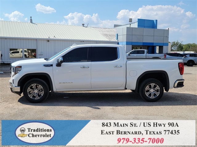 2024 GMC Sierra 1500 SLT White at Cook Ford