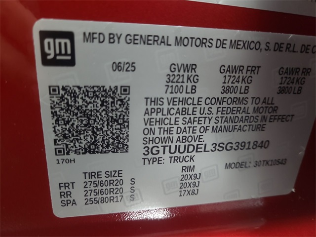 2025 – GMC – Sierra 1500