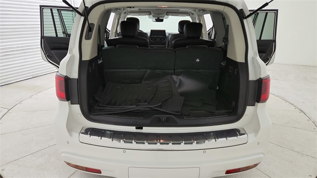 2023 INFINITI QX80 LUXE White at Mac Haik CDJR North Houston