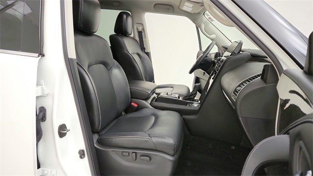 2023 INFINITI QX80 LUXE White at Mac Haik CDJR North Houston