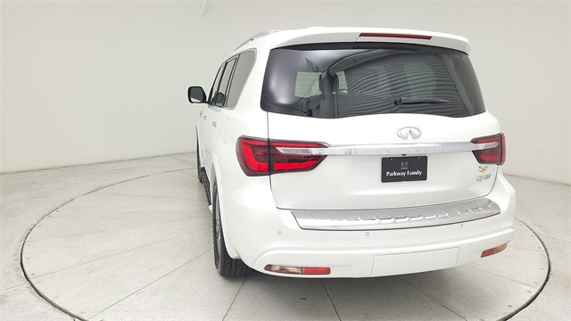 2023 INFINITI QX80 LUXE White at Mac Haik CDJR North Houston
