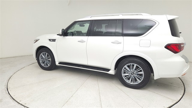 2023 INFINITI QX80 LUXE White at Mac Haik CDJR North Houston