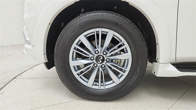 2023 INFINITI QX80 LUXE White at Mac Haik CDJR North Houston