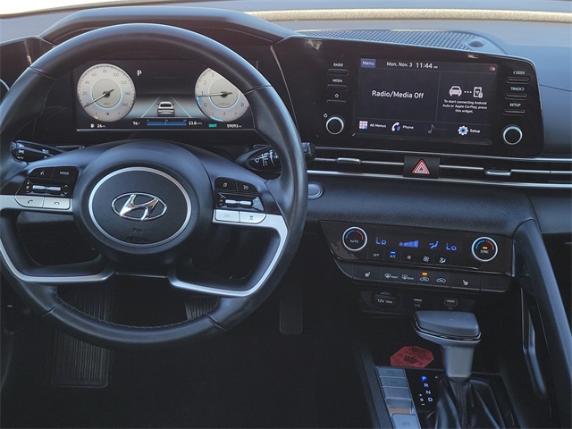 2021 Hyundai Elantra SEL Gray at Keating Nissan