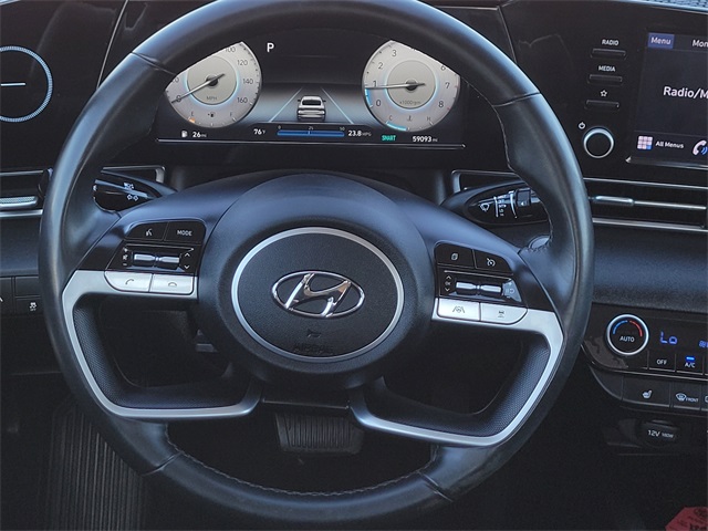 2021 Hyundai Elantra SEL Gray at Keating Nissan