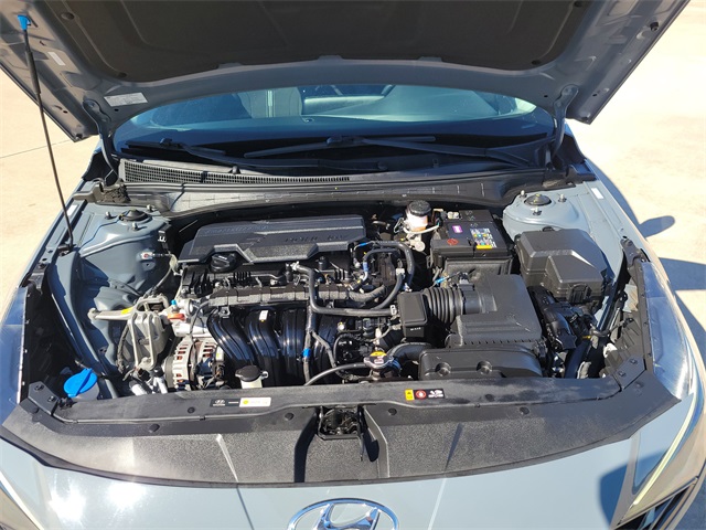 2021 Hyundai Elantra SEL Gray at Keating Nissan