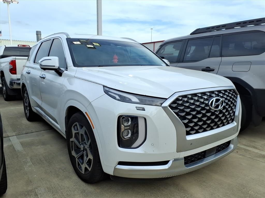 2021 Hyundai Palisade Calligraphy White at River Oaks CDJR