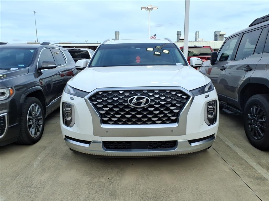 2021 Hyundai Palisade Calligraphy White at River Oaks CDJR