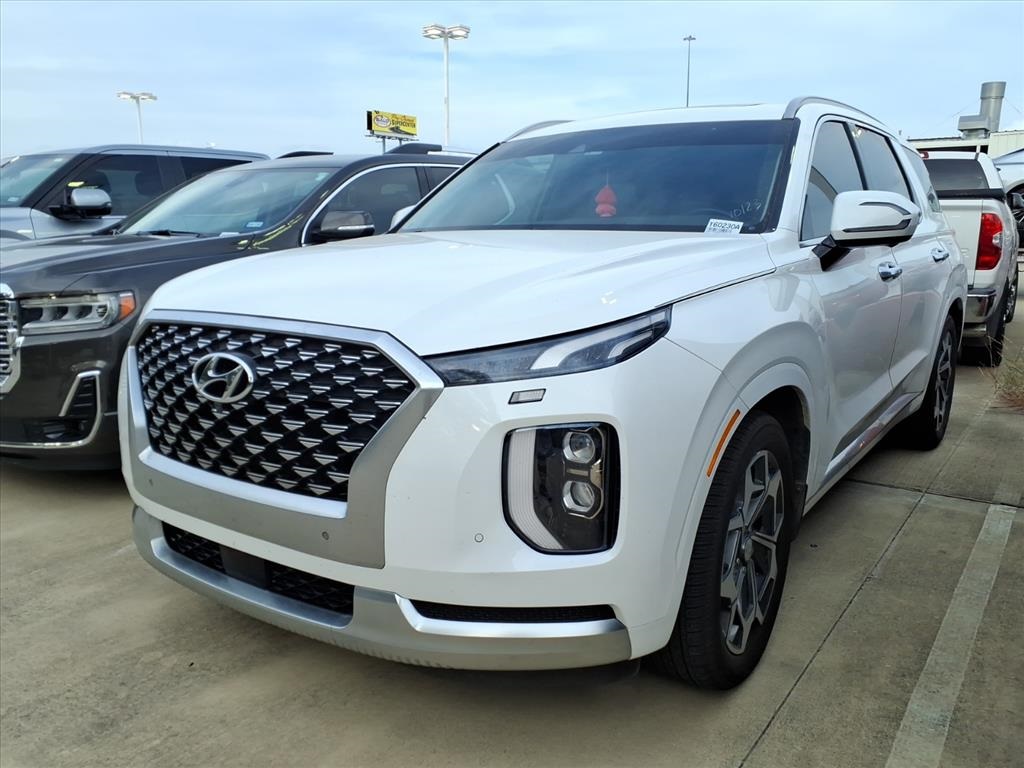 2021 Hyundai Palisade Calligraphy White at River Oaks CDJR