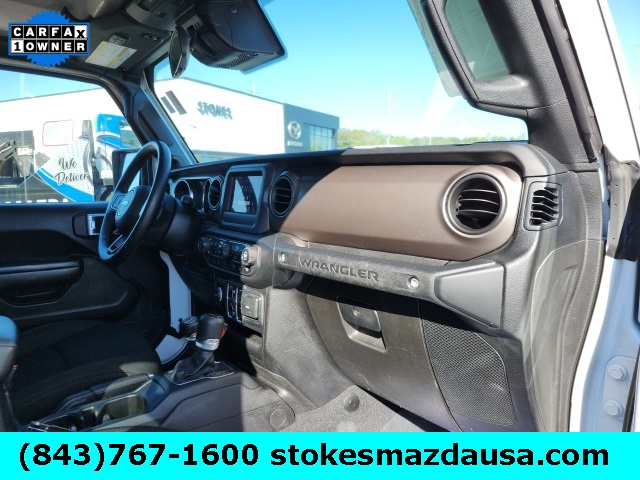 2020 Jeep Wrangler Unlimited Willys White at Stokes Volkswagen