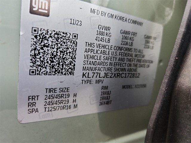 2024 Chevrolet Trax 2RS for sale at PATRIOT CHEVROLET OF WARMINSTER