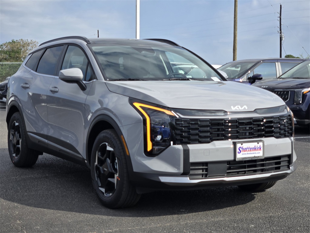 2026 Kia Sportage Hybrid EX Gray at Shottenkirk Kia Fort Bend