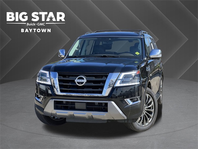 2021 Nissan Armada Platinum Black at Big Star Buick GMC