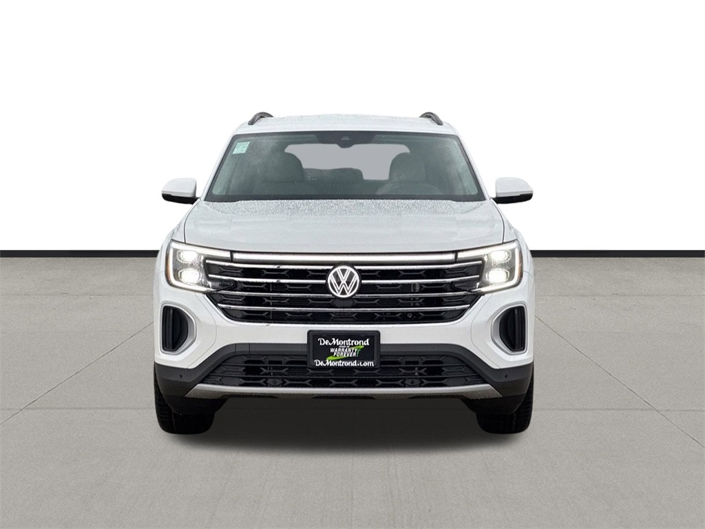 2025 Volkswagen Atlas 2.0T SE w/Technology White at DeMontrond Automotive Group