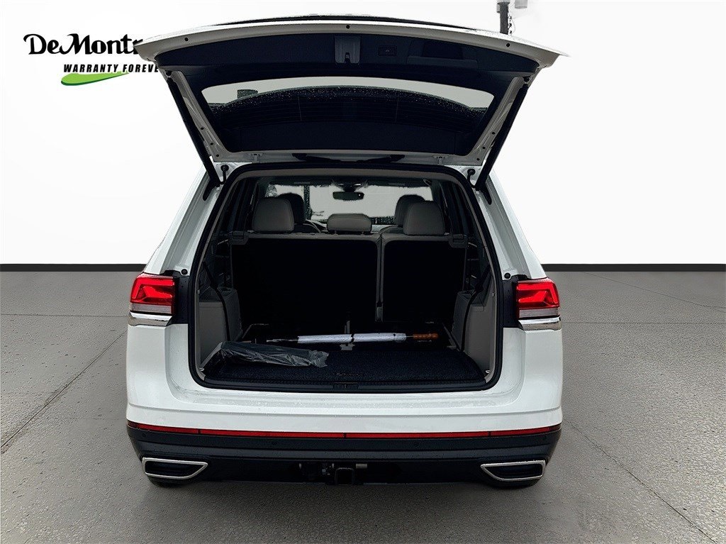 2025 Volkswagen Atlas 2.0T SE w/Technology White at DeMontrond Automotive Group