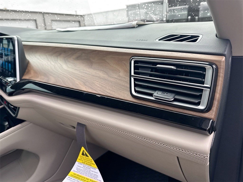 2025 Volkswagen Atlas 2.0T SE w/Technology White at DeMontrond Automotive Group