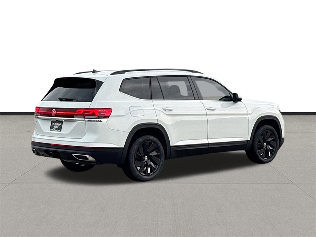 2025 Volkswagen Atlas 2.0T SE w/Technology White at DeMontrond Automotive Group