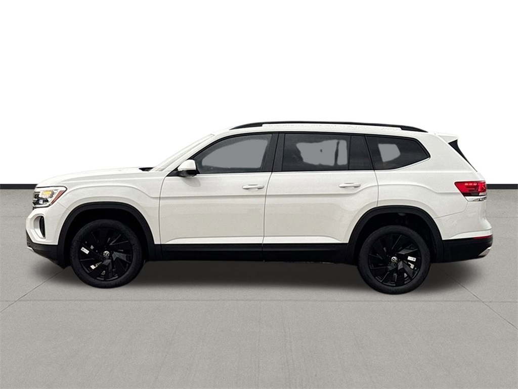 2025 Volkswagen Atlas 2.0T SE w/Technology White at DeMontrond Automotive Group