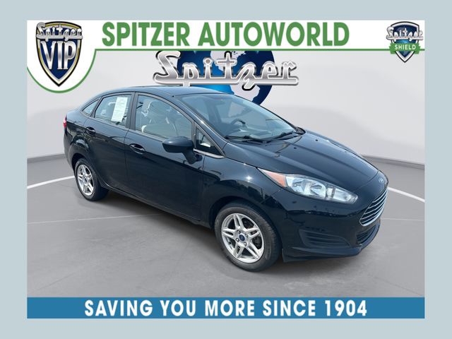 Shadow Black 2017 Ford Fiesta Sedan Front-Wheel Drive 6-Speed Automatic