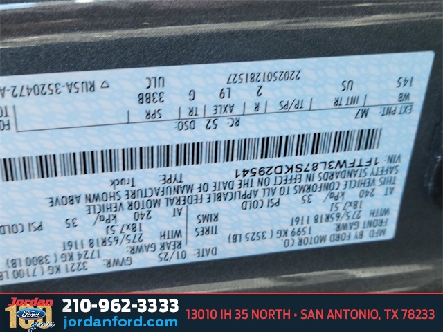 Used Car 2025 Ford F-150  Xlt For Sale Under $60,000 In San Antonio, Texas