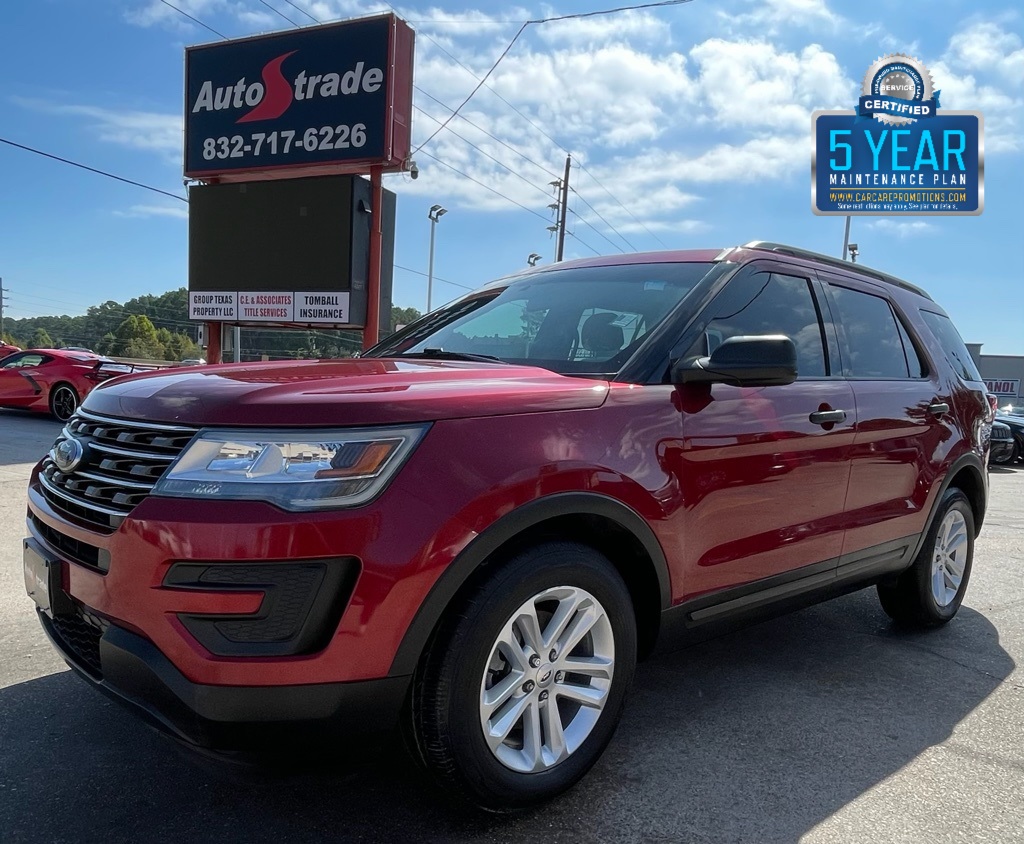 2016 Ford Explorer Base Red at Westside Lexus