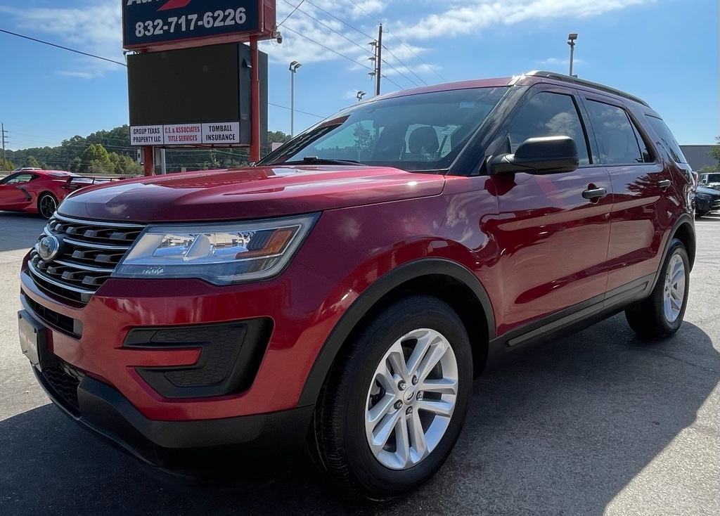 2016 Ford Explorer Base Red at Westside Lexus