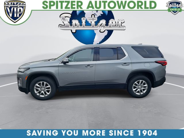 Sterling Gray Metallic 2023 Chevrolet Traverse SUV / Crossover Front-Wheel Drive 9-Speed Automatic