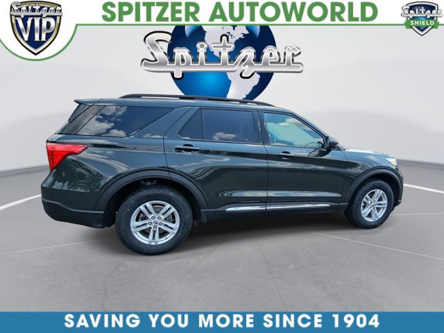 Forged Green Metallic 2024 Ford Explorer SUV / Crossover All-Wheel Drive Automatic
