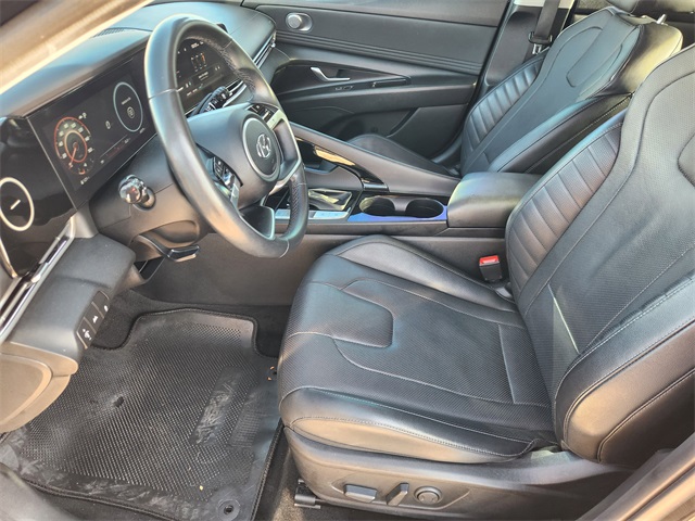 2021 Hyundai Elantra Limited Black at Durrett Motor Company