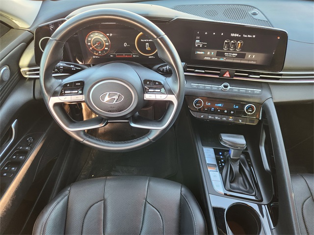 2021 Hyundai Elantra Limited Black at Durrett Motor Company