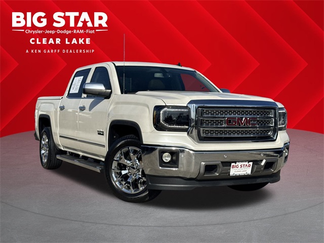 2014 GMC Sierra 1500 SLT White at Martin Chrysler Dodge Jeep Ram