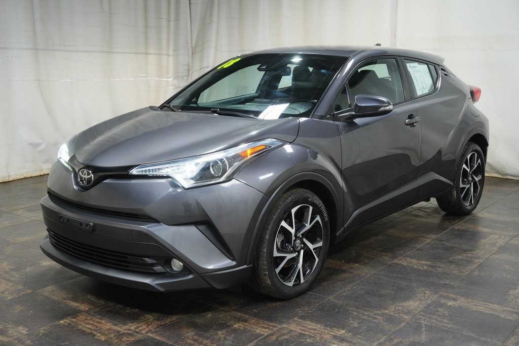 Used 2018 Toyota C-HR XLE Premium with VIN NMTKHMBX0JR047125 for sale in New Castle, PA