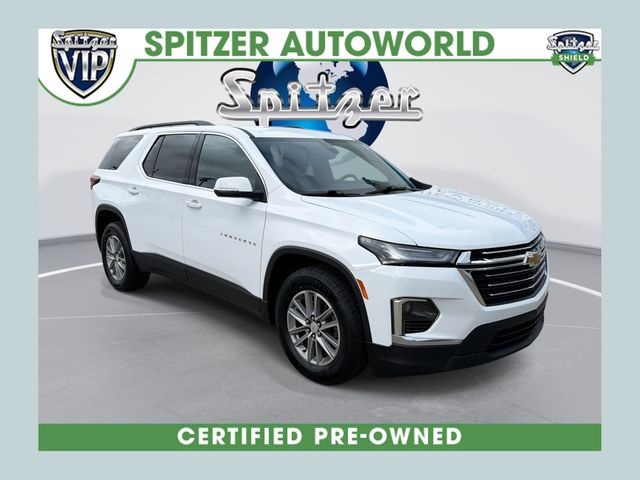 Summit White 2023 Chevrolet Traverse LT Leather AWD SUV / Crossover Four-Wheel Drive 9-Speed Automatic