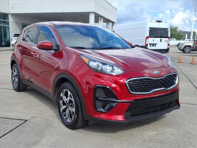 2021 Kia Sportage LX Red at AutoSavvy Houston Southwest