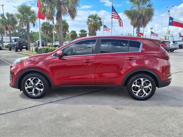 2021 Kia Sportage LX Red at AutoSavvy Houston Southwest